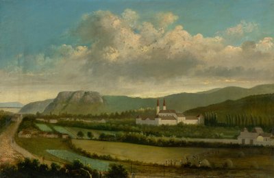 View of Jasov with Monastery in the Foreground by Unbekannt Unbekannt